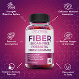 Ingredientes de calidad en gominolas de fibra Atlantis Nutrition para adultos.