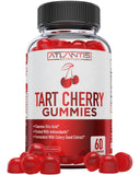 Atlantis Nutrition gomitas de cereza Tart, sabor natural para uso diario.