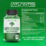 Gomitas para salud intestinal: prebióticos y probióticos en Atlantis Nutrition.