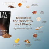 Atlas Coffee Club Superblend, melena de león para enfoque mental.