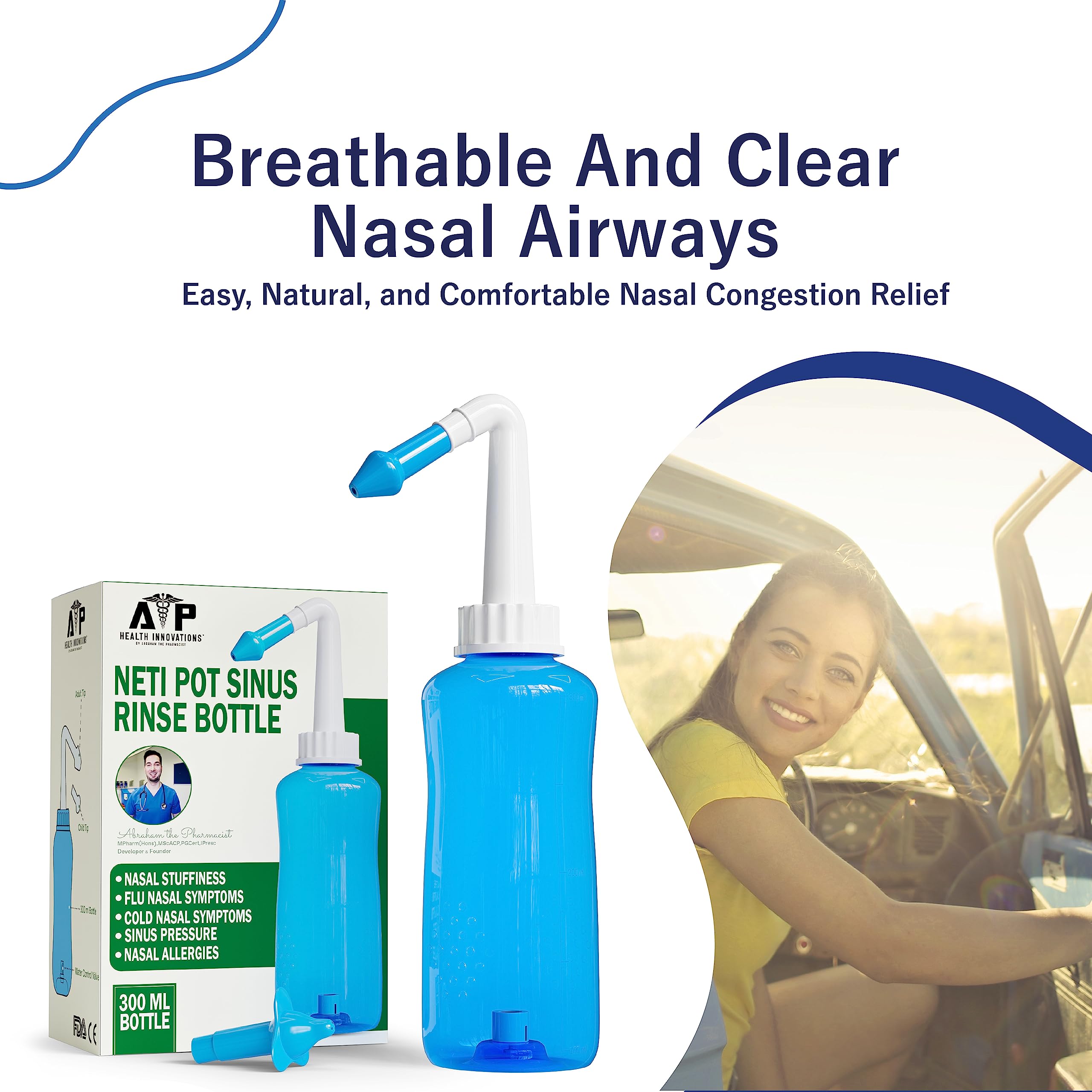 ATP HEALTH INNOVATIONS uso diario nariz adaptable a casa u oficina