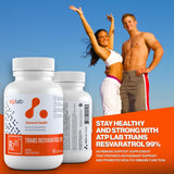 ATP LAB Trans Resveratrol bote: almacenamiento práctico para uso continuo