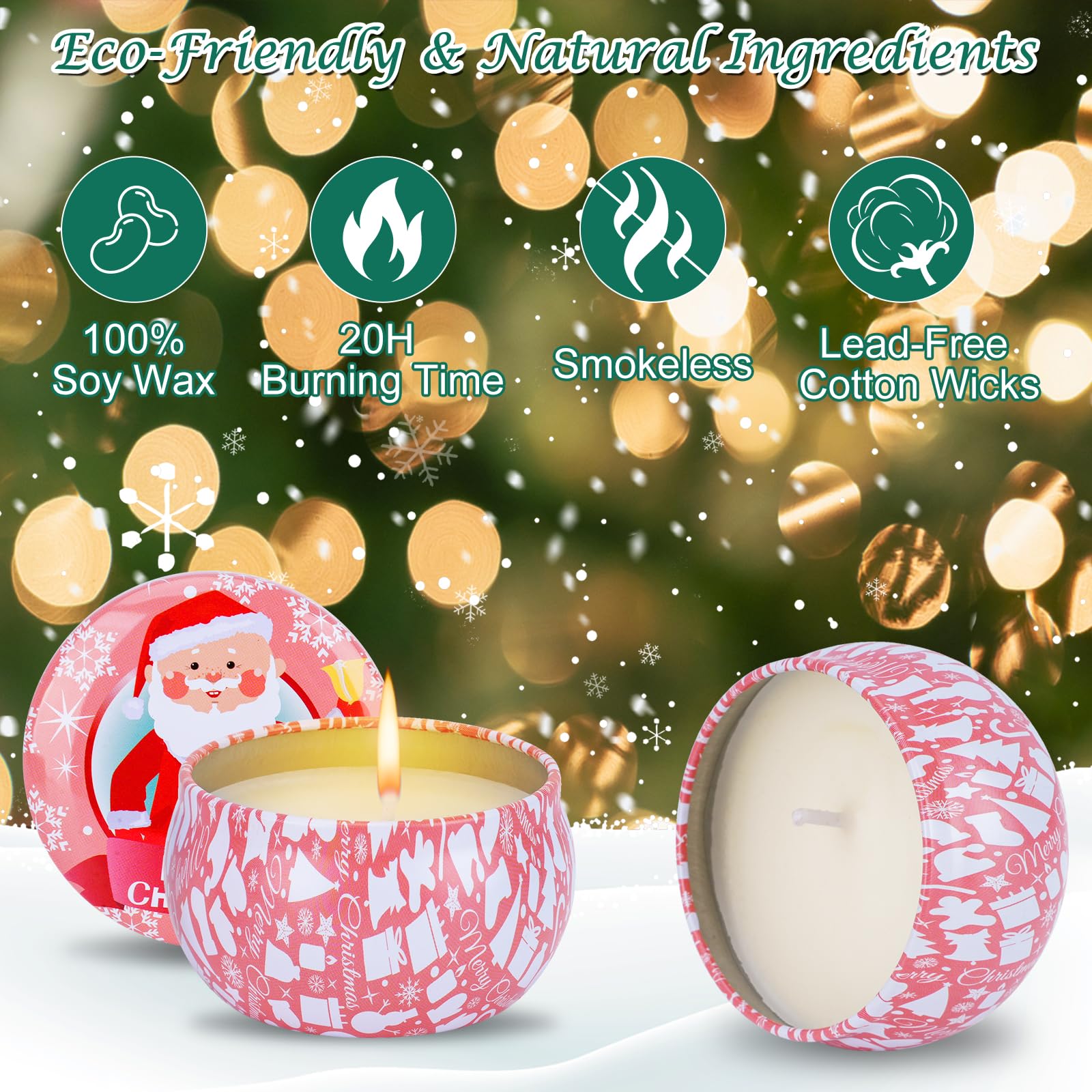 Fragancias navideñas atranquikk para crear atmósferas cálidas