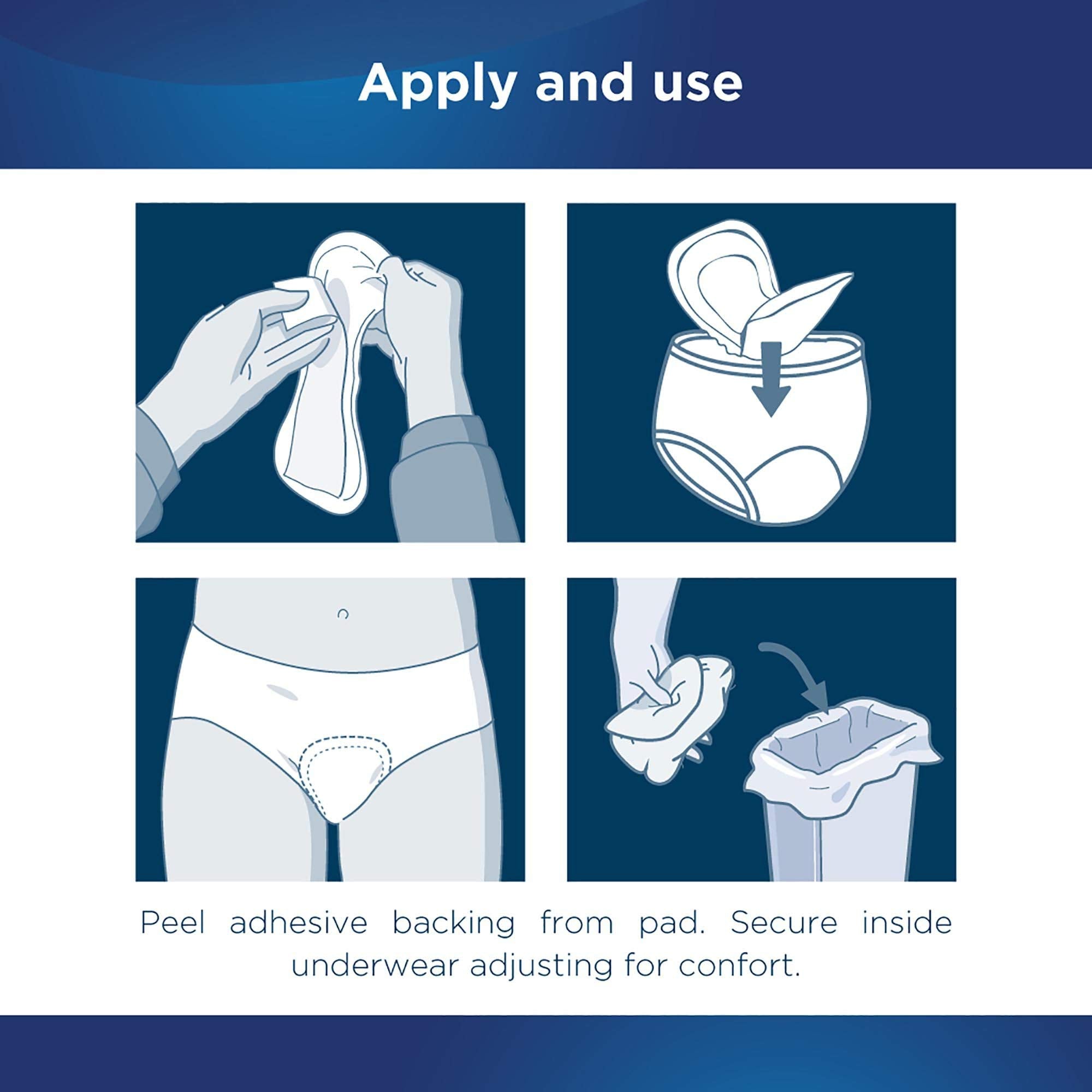 Attends Confianza Discreta, material transpirable para mayor confort