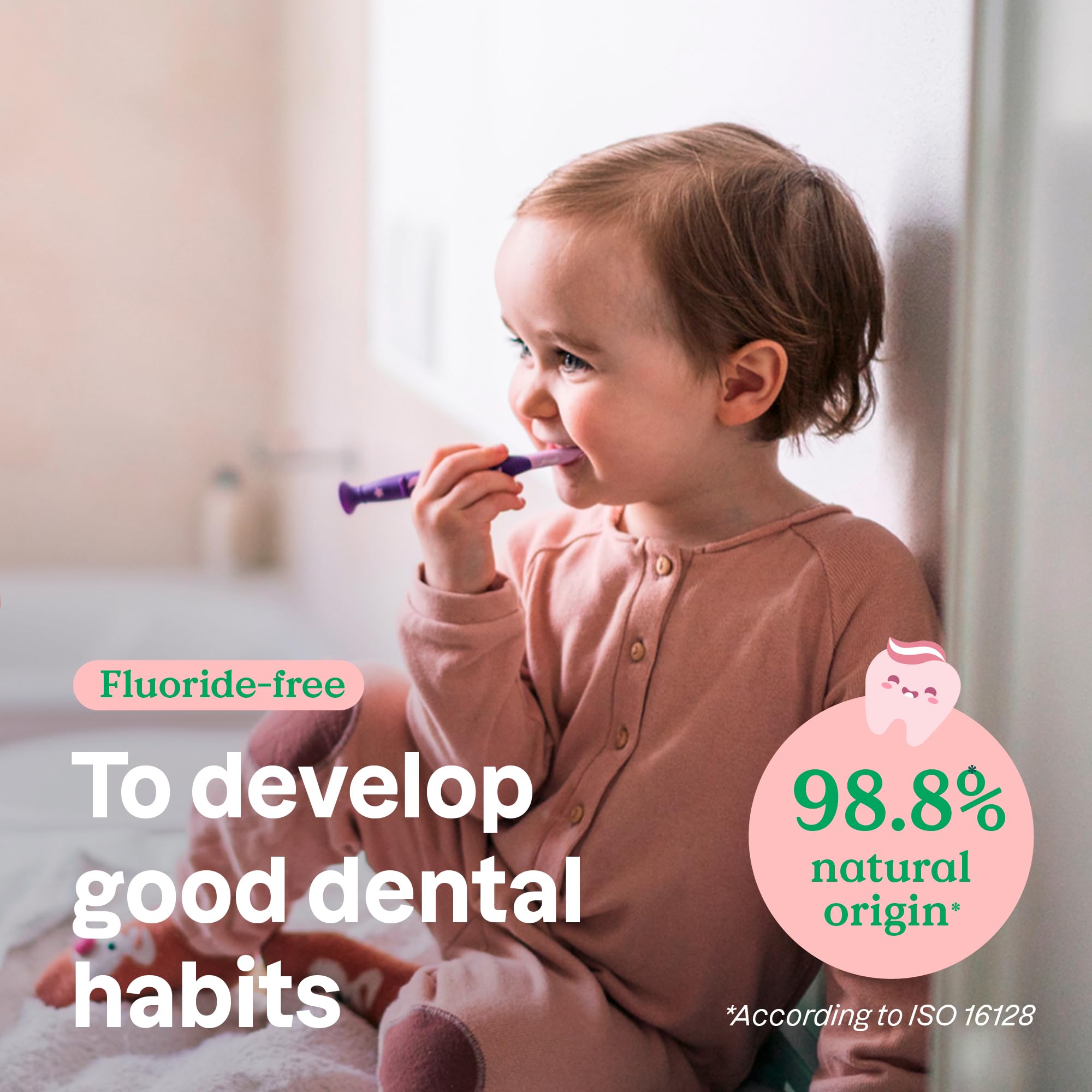 Attitude pasta dientes para niños sin fluoruro, gel suave
