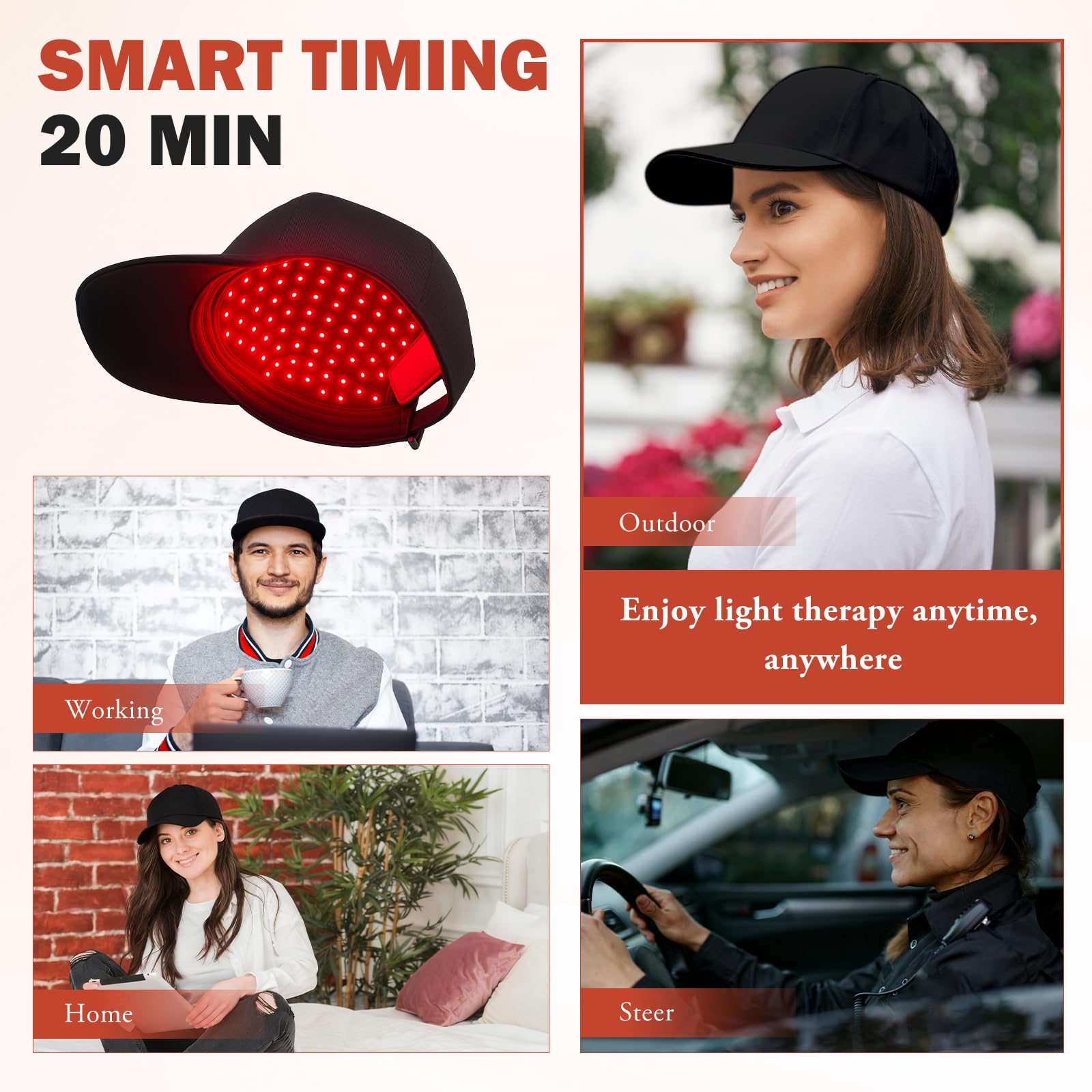 Auarwood LLLT: diseño ergonómico para uso diario