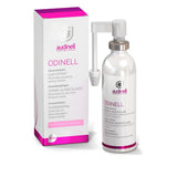 Audinell spray para oídos, botella visible para disolver cerumen