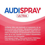 Audispray Ultra etiqueta clara facilita identificación y uso seguro