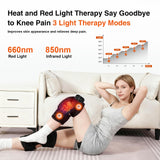 AUDODO Rodillera con terapia de luz roja para calor suave