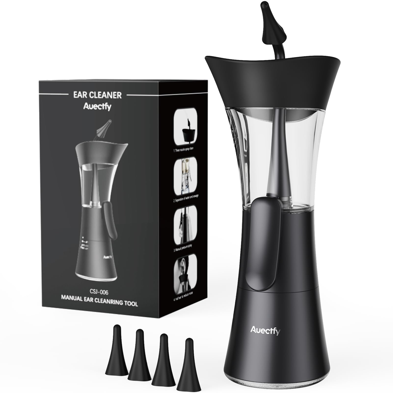 Auectfy kit de remoción de cera para uso doméstico en una mano