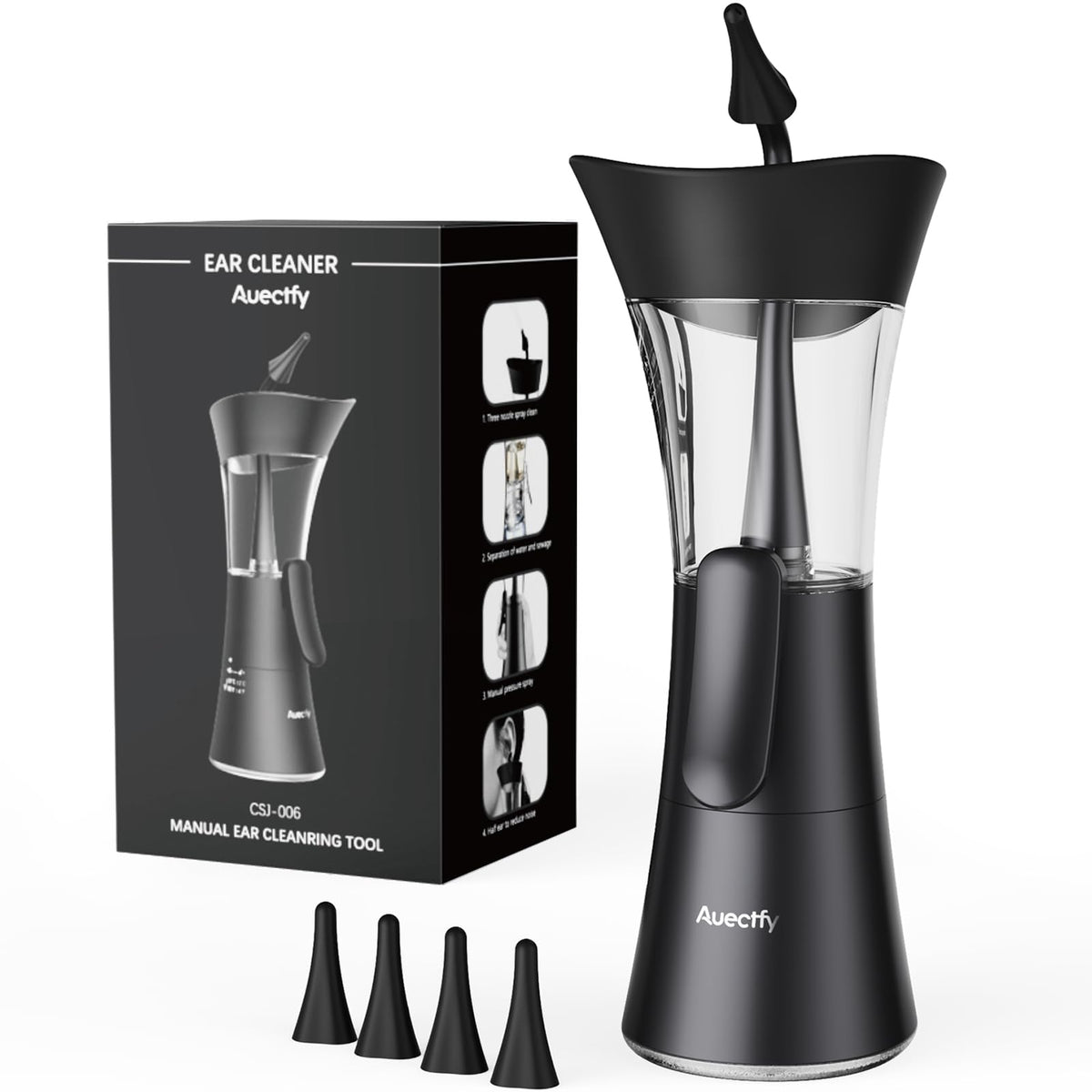 Auectfy kit de remoción de cera para uso doméstico en una mano