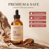 Auelife Teakwood & Mahogany: vela casera para fragancia profunda