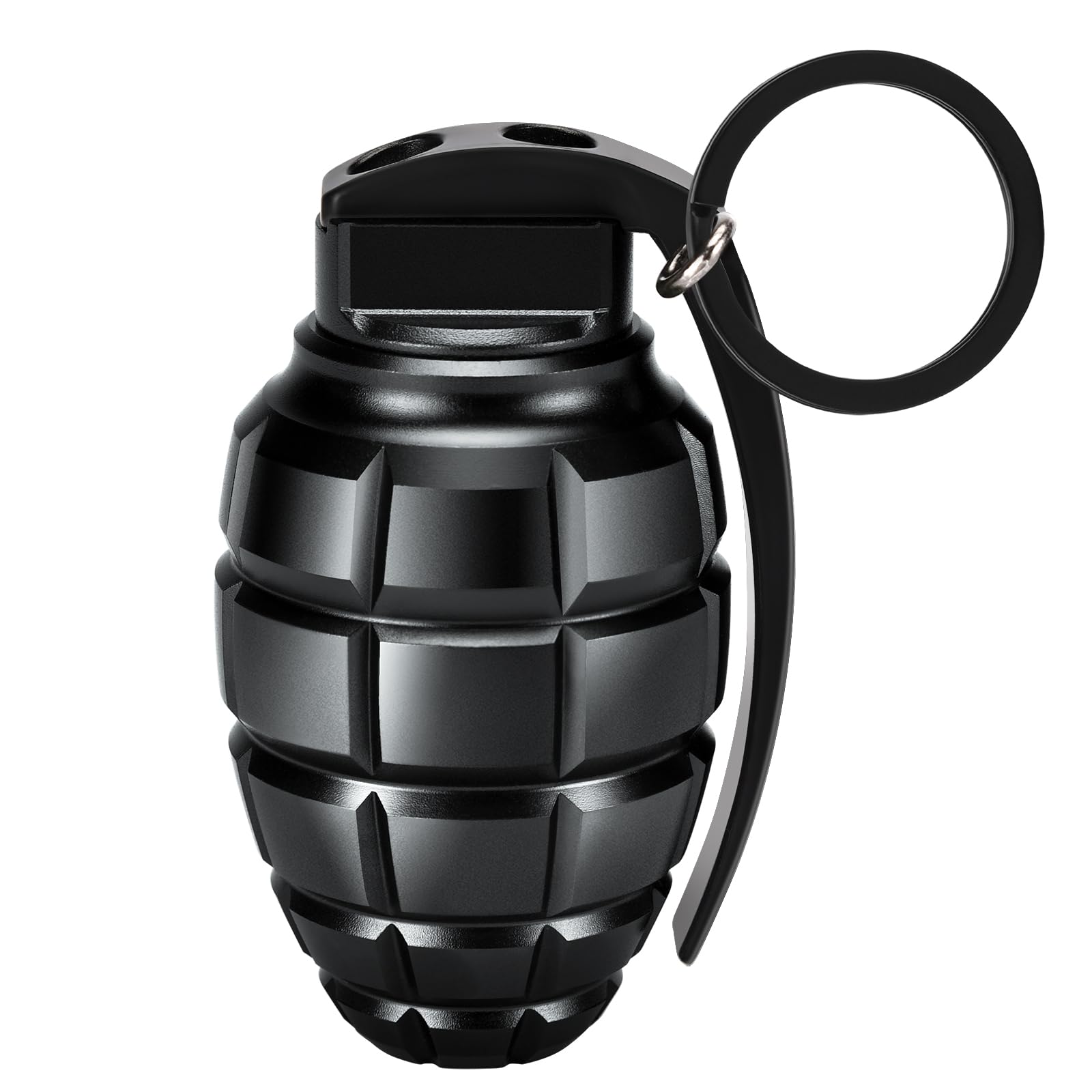 Aufew portapildoras con llavero impermeable, ideal para viaje seguro.