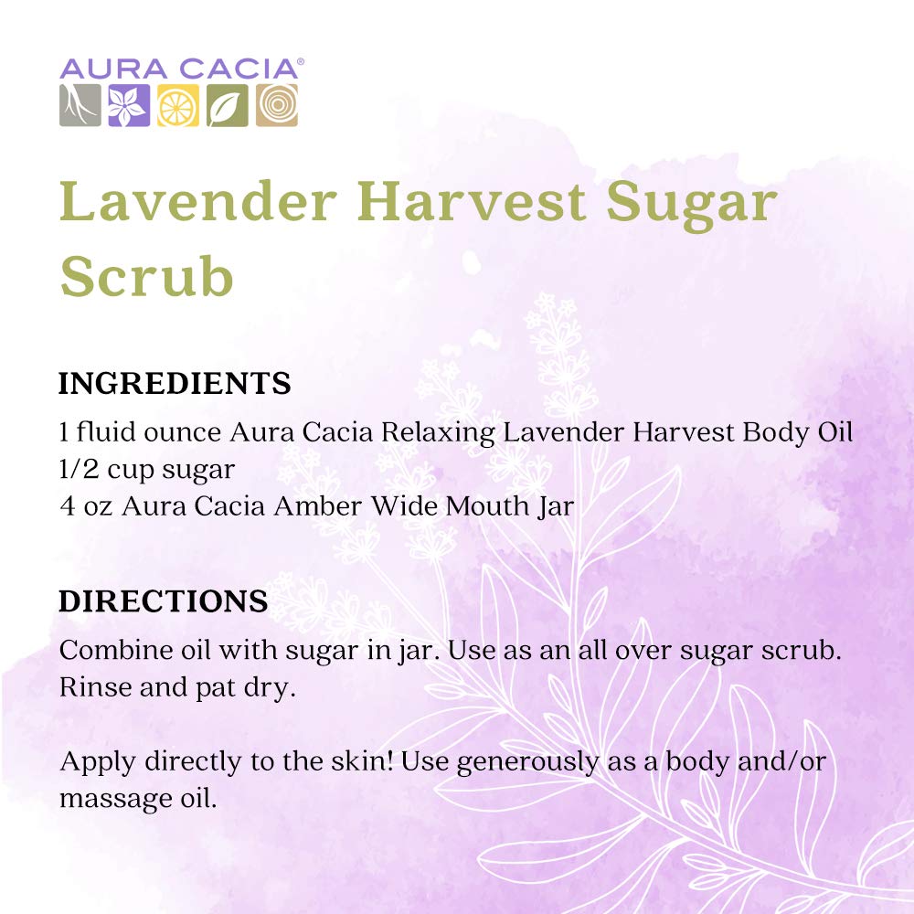 Aura Cacia Aceite de Lavanda, para casa spa y ritual de relajación.