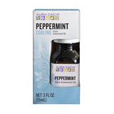 Aura Cacia aceite esencial menta piperita, botella de 15 ml, aroma vigorizante para comenzar el día.