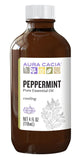 Aura Cacia Aceite esencial menta piperita en botella, aroma fresco para difusor.