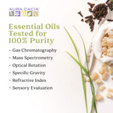 Difusor Aura Cacia con aceite de menta, aroma refrescante para espacios.