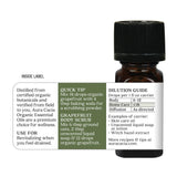 Aura Cacia Aceite Esencial de Toronja para limpieza natural de superficies.