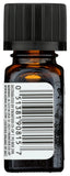 Etiqueta orgánica de Aura Cacia Lemongrass, aroma natural y certificado