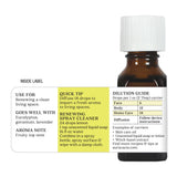 Aura Cacia Lemon Oil: pulverizador de habitación con fragancia cítrica fresca.