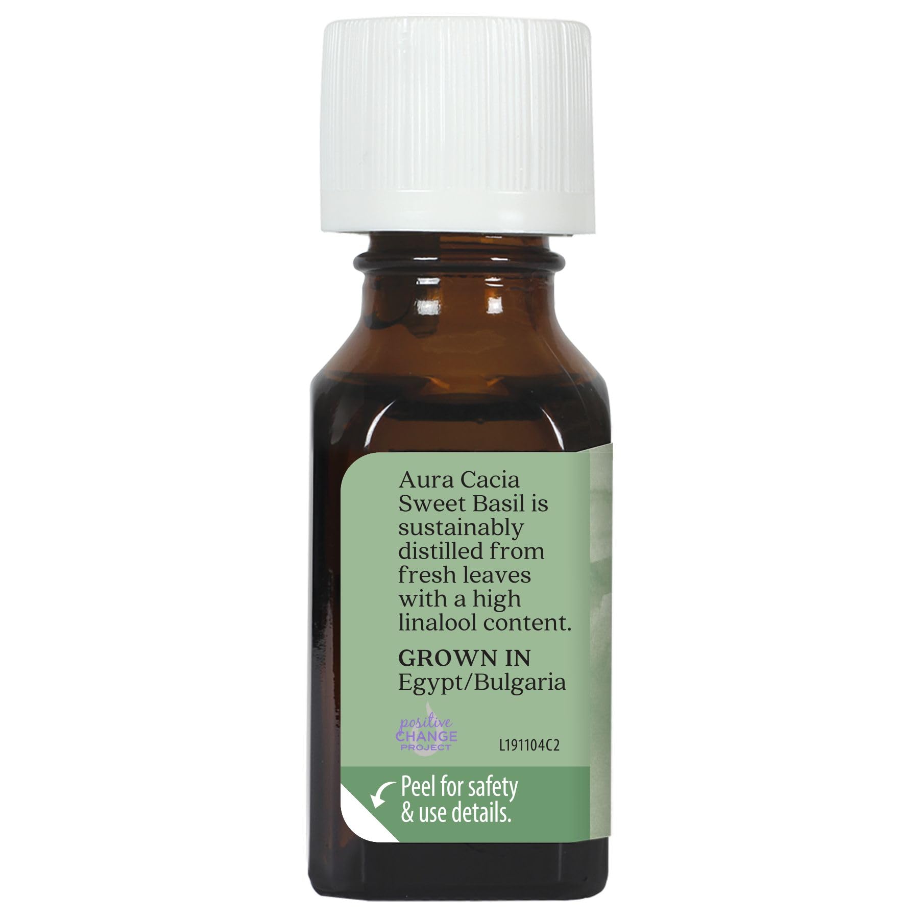 Aura Cacia albahaca dulce, spray para el hogar, fragancia ligera para textiles.
