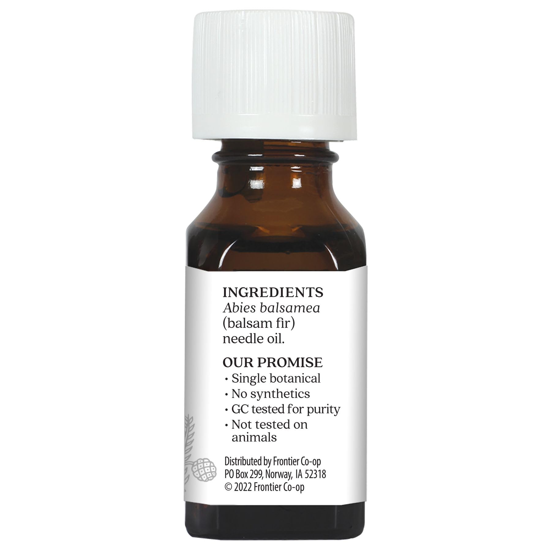 Aura Cacia Balsam Fir Needle, frasco de 15 ml para difusor y spa en casa