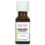 Aura Cacia Bergamota: aceite esencial para difusor con aroma fresco y revitalizante