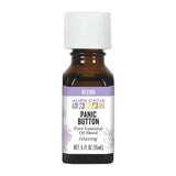 Aura Cacia Botón de pánico neroli y rosa, aroma calmante para momentos de relajación.