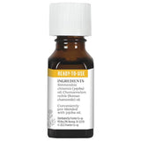 Aura Cacia camomila romana en jojoba; cuidado de la piel suave durante la rutina diaria.
