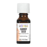 Aura Cacia Aceite de semilla de zanahoria, botella vertido: aroma terroso para el cuidado de la piel