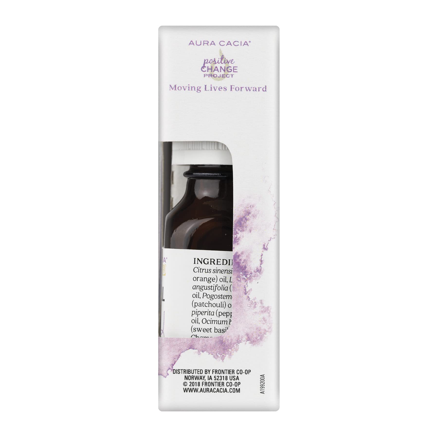 Aura Cacia Chill Pill: inhalación en pañuelo para aroma suave y rápido