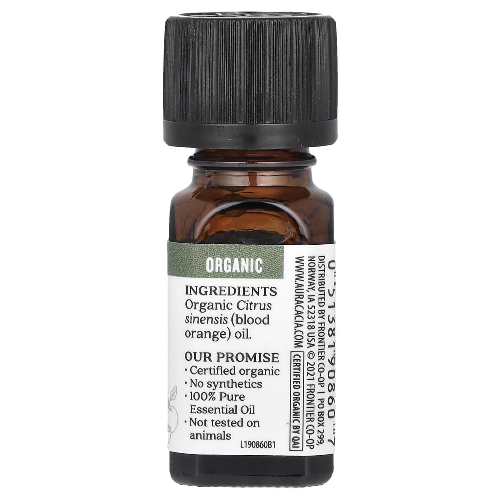 Aura Cacia Naranja Sanguina Orgánico, difusor: aroma cítrico suave para energizar espacios.