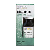 Aceite de Eucalipto Aura Cacia en botella 0,5 oz para difusor.