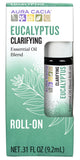 Aura Cacia Eucalipto: empaque compacto para llevar y usar en cualquier lugar.