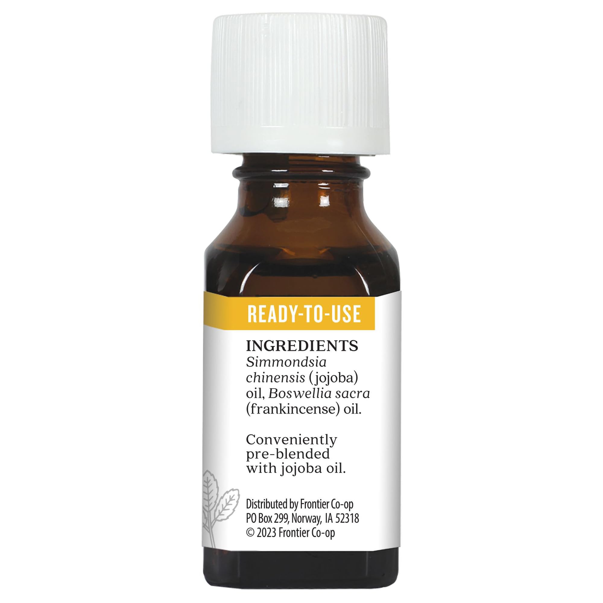 Aura Cacia Frankincense en jojoba: base aromática para mezclas sin químicos.