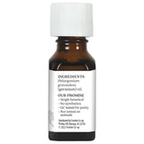 Aura Cacia Geranio destilación hojas flor, origen Egipto