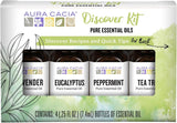 Aura Cacia lavanda botella: aroma suave para relajación