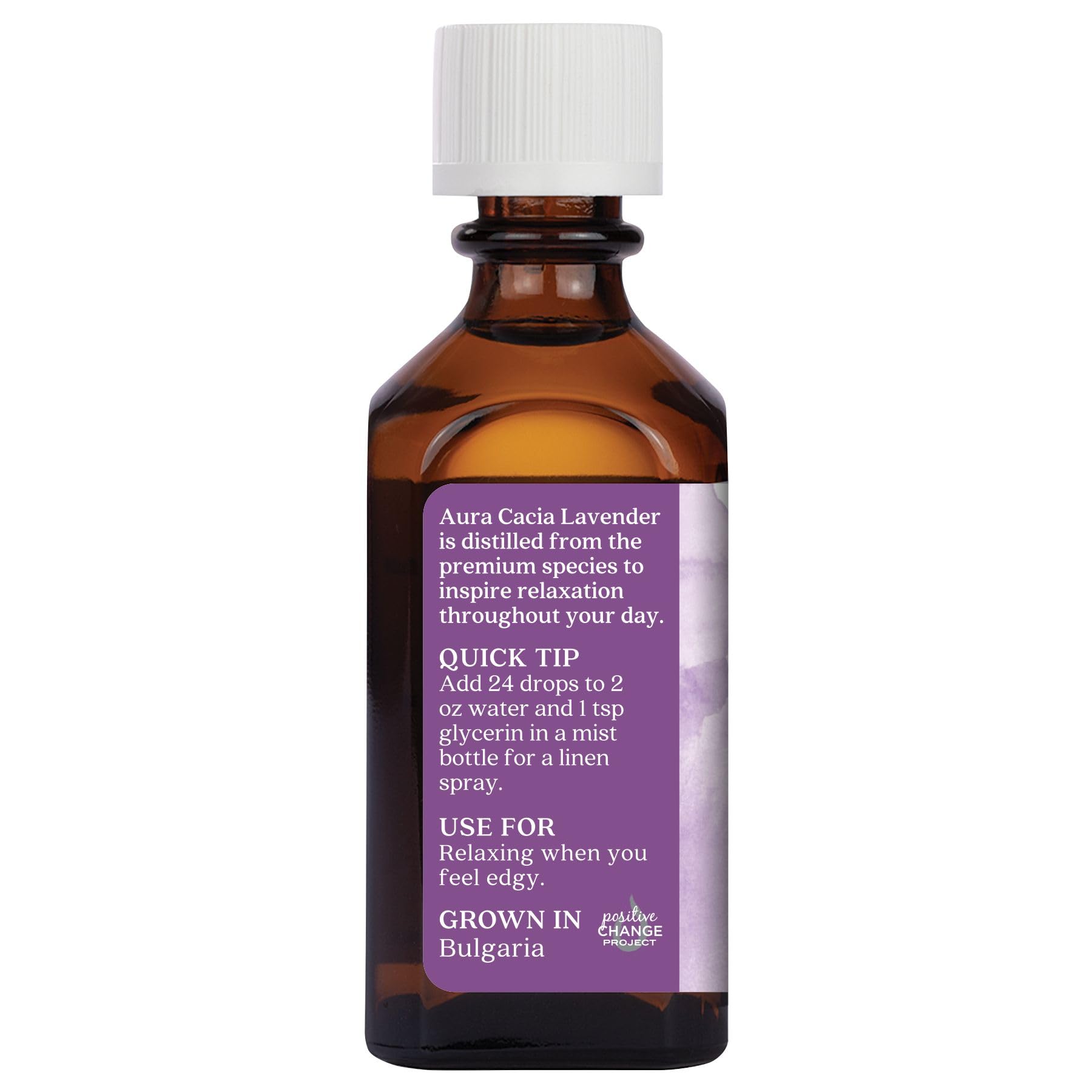 Aura Cacia Lavanda: difusor recomendado para crear ambientes tranquilizantes.