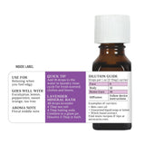 Aura Cacia Lavanda, envase compacto de 15 ml, fácil de transportar.