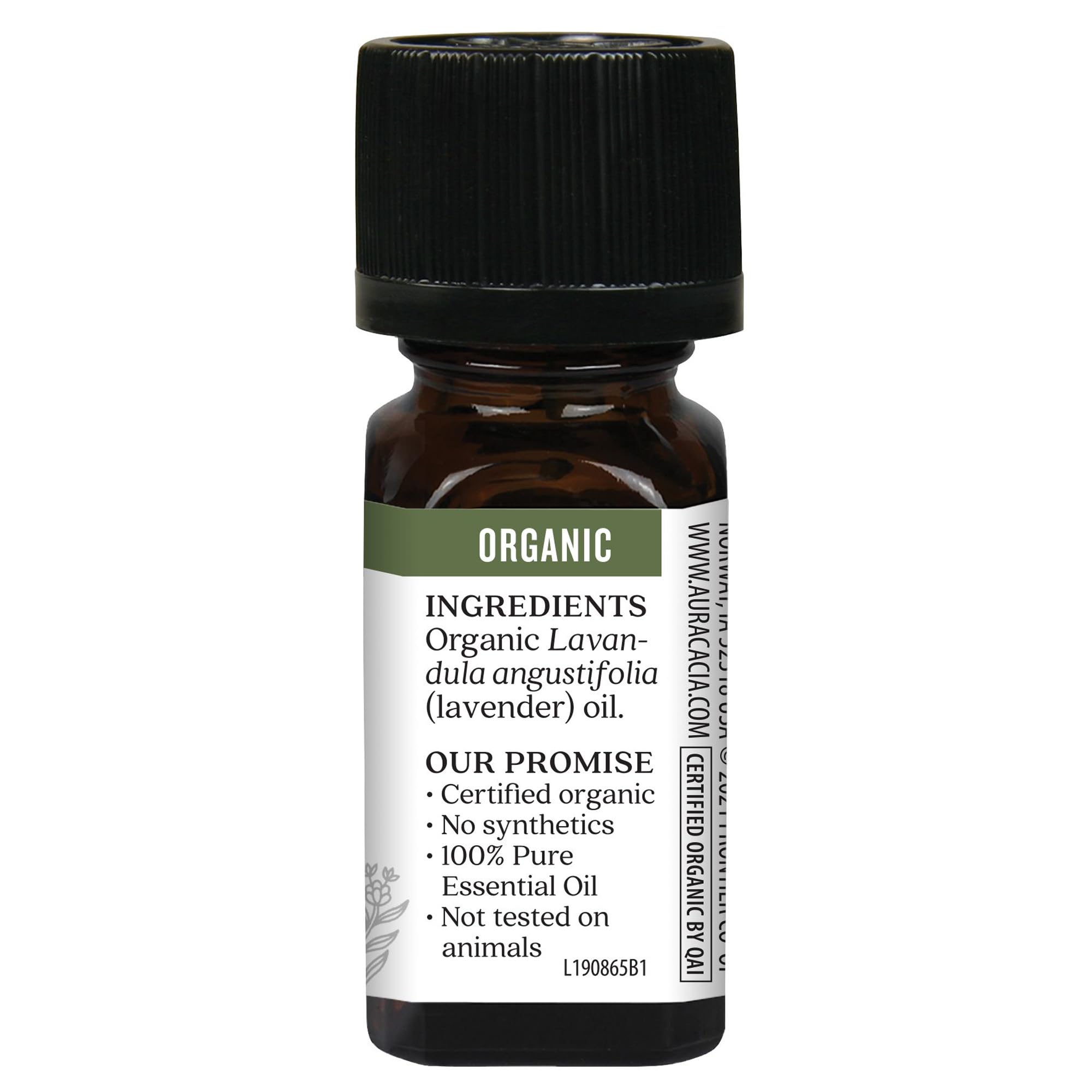 Aura Cacia Lavanda Francesa Orgánico, aplicación en piel; relajante para la rutina de la noche.