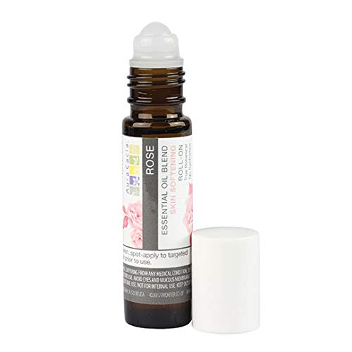 Aura Cacia Rose Roll-On: momento de relajación portátil para cualquier lugar