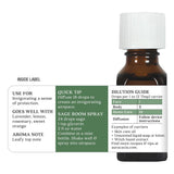 Aura Cacia Salvia Clary, empaque preparado para aromaterapia en casa.