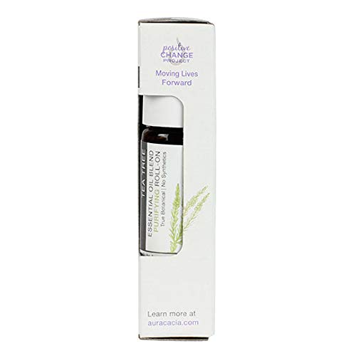 Aura Cacia Tea Tree Roll-On, fragancia ligera para despertar los sentidos.
