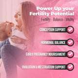 Aura Vitamins Fertili-T Female - cápsulas: consumo diario para consistencia hormonal