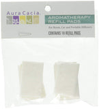 Aura Cacia difusor de coche: filtro de repuesto para aromaterapia en viajes