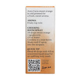 Aura Cacia Naranja Dulce, difusor, aroma energizante para espacios.