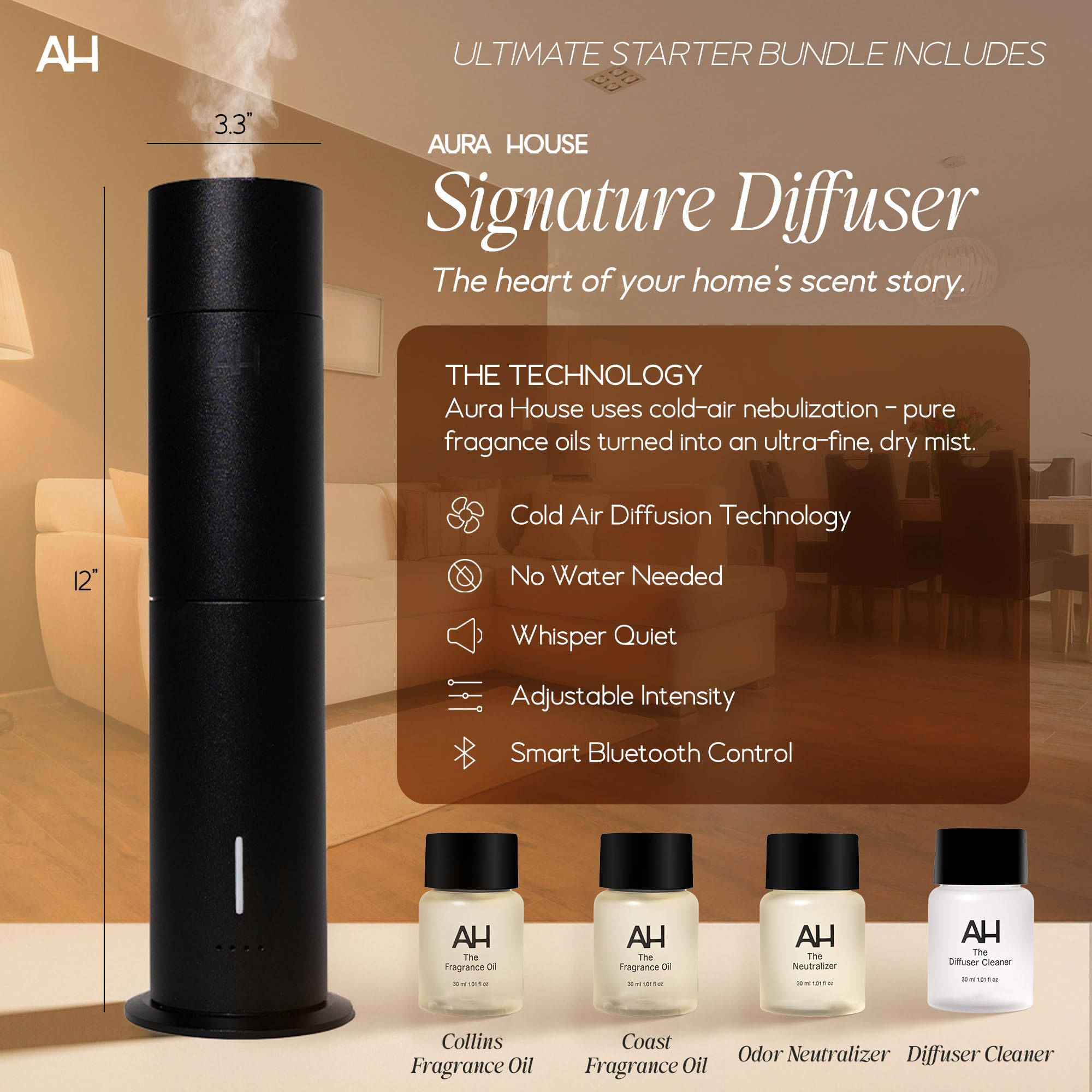 aurahouse: aceites aroma Collins & Coast para perfumar ambientes con elegancia