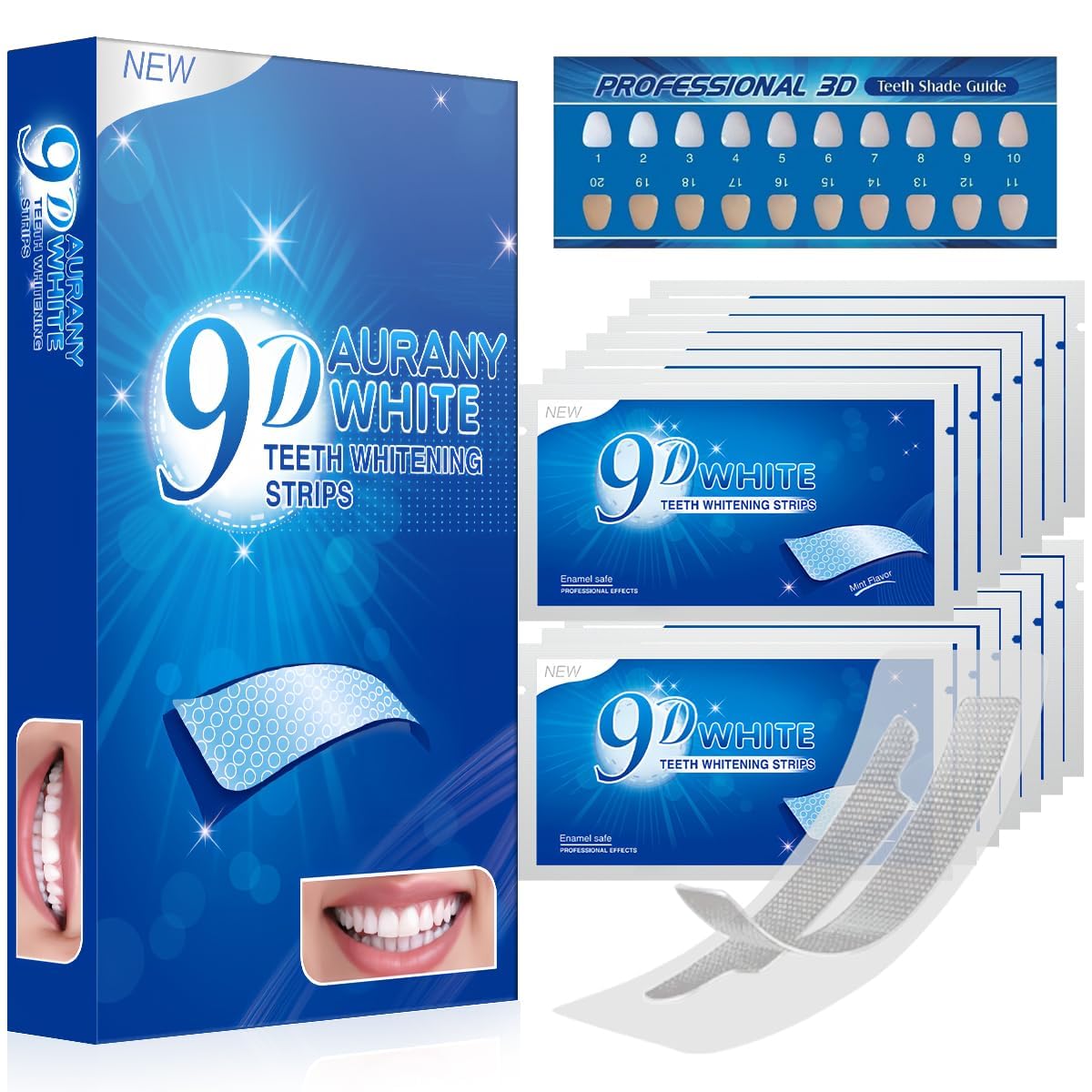 Aurany 9D con diseño tridimensional para una aplicación precisa.
