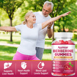 Aurear Berberine Gummies, uso diario fácil para hombres, mujeres y adolescentes.