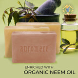 Auromere jabon rosa himalaya: fragancia floral y cuidado diario